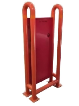 Отбойник для защиты пожарных шкафов Высота: 1750 мм