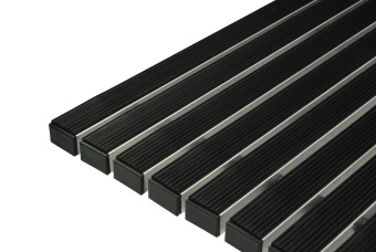 Грязезащитный модульный настил решетка на улицу сменные модули Резина