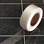 Противоскользящая лента виниловая для ванной прозрачная 25мм*18,3м