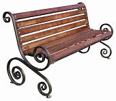 Скамейка "Французская лоза малый вензель"