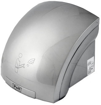 Сушилка для рук электросушилка Mantella 8820C серая 2 КВТ 2000 ВТ