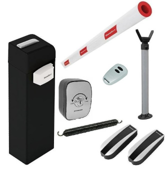 Автоматический шлагбаум Doorhan с круглой стрелой 5 метров BOOM-5-R