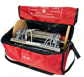 Лестница спасательная навесная пожарная ЛНСП-Кст-15-Н "ССС-М" 15 метров